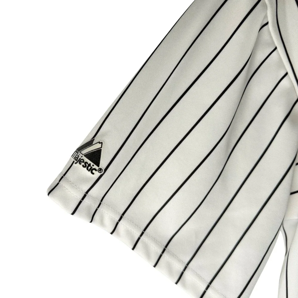 Houston Astros Roger Clemens #22 Pinstripe MLB On Field Jersey Mens XL Majestic